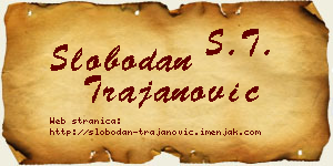 Slobodan Trajanović vizit kartica